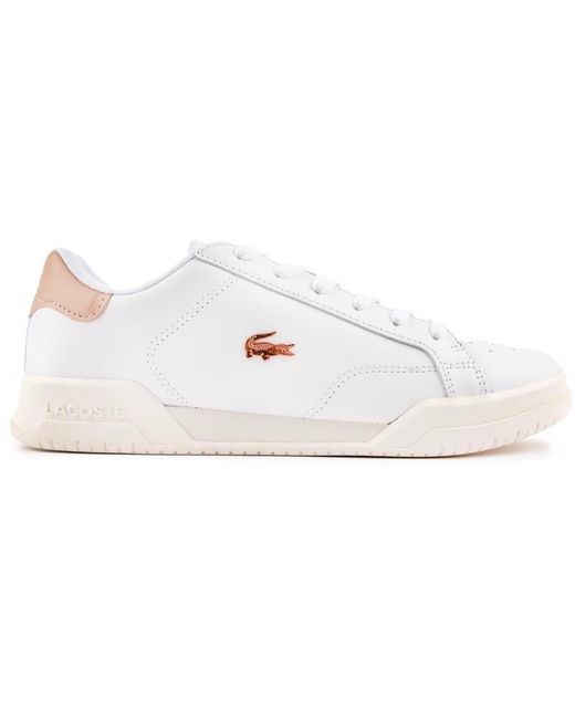 Lacoste White Twin Serve Turnschuhe