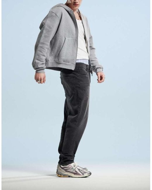 ASOS Blue Tapered Jeans for men