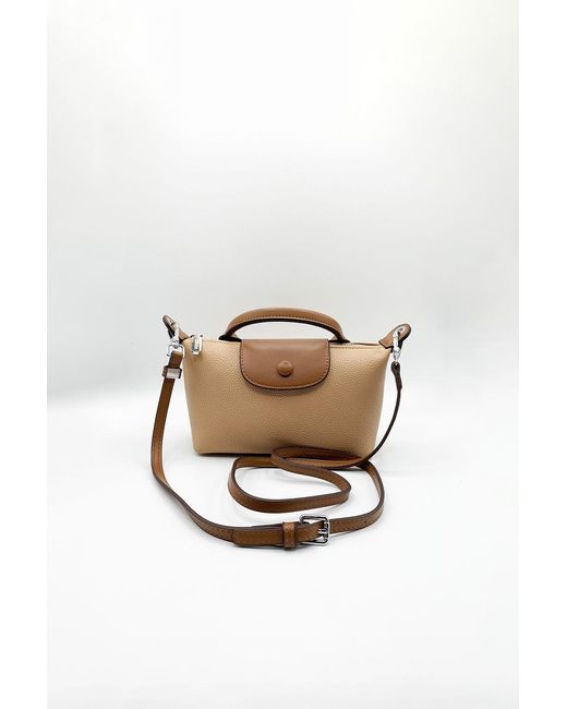 SVNX Natural Crossbody Bag With Handle