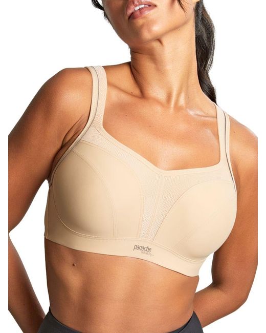 Panache Brown Power Wired Sports Bra