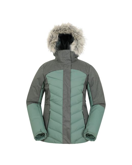 Mountain Warehouse Blue Ladies Pyrenees Ii Padded Ski Jacket ()