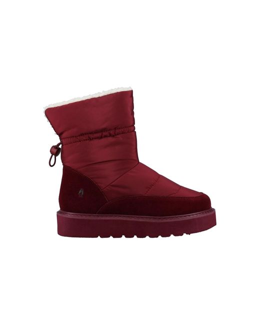 Hush Puppies Red Puffies Slippers