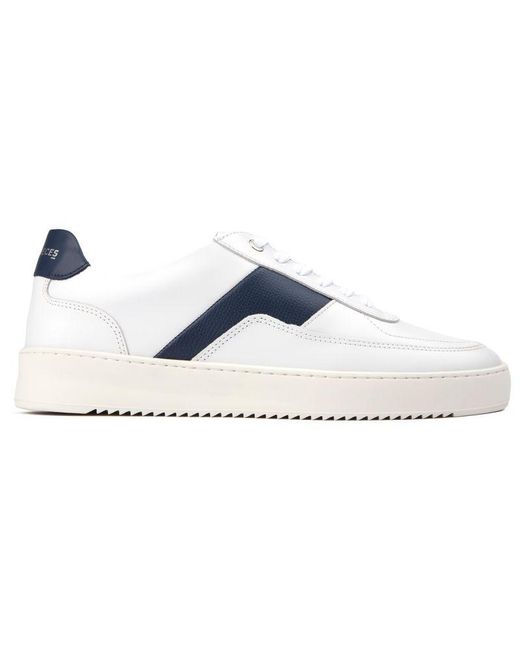 Filling Pieces Blue Mondo Trainers for men