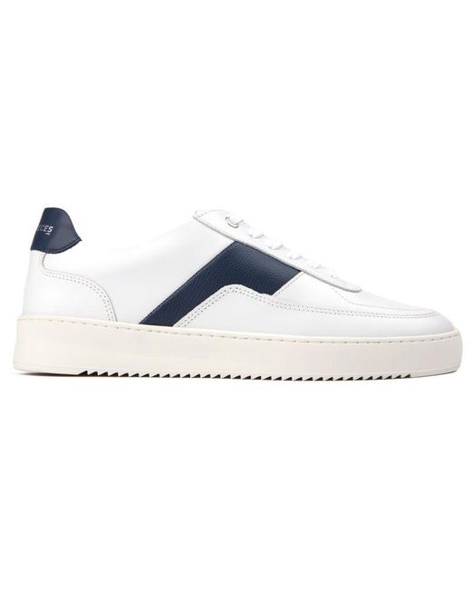Filling Pieces Blue Mondo Trainers for men