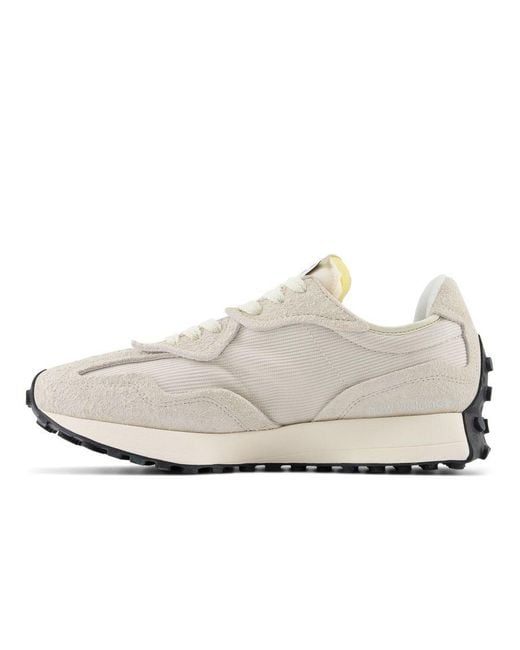 New Balance White 327 Warped Trainers for men