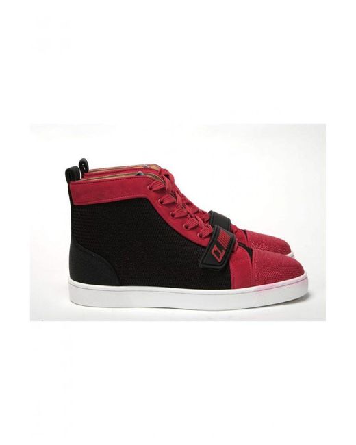 Christian Louboutin Red Loubi Version Louis Orlato Vs Flat Trico Shoes for men