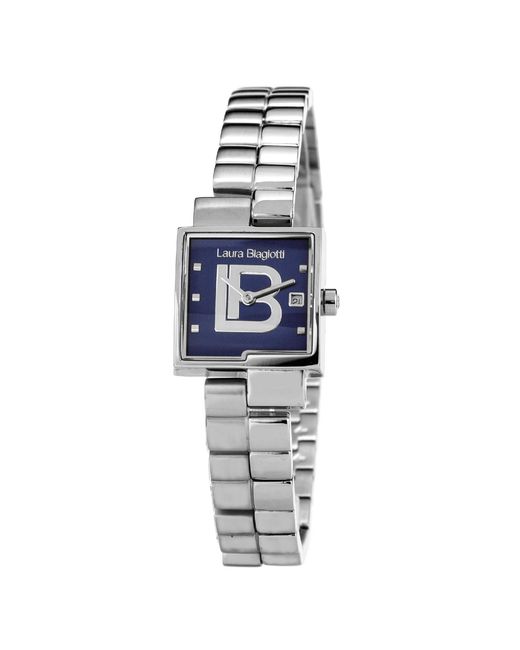 Laura Biagiotti Blue Ladies Watch Quartz Steel