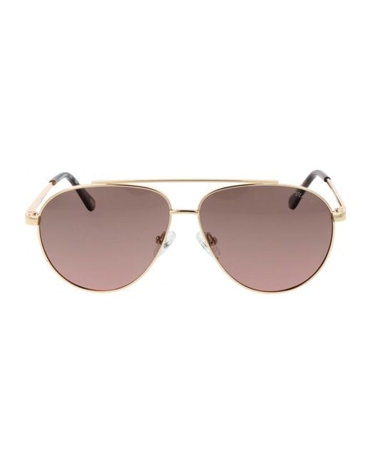 Skechers Brown Se6276 5832H 58 32H Sunglasses