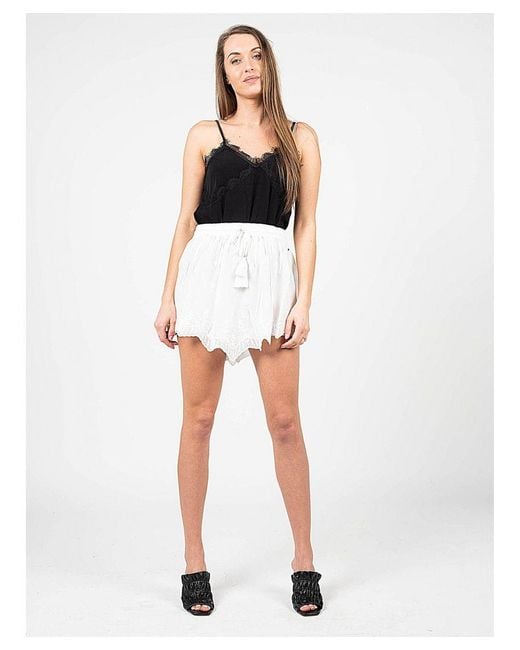 Pepe Jeans Shorts Florence Vrouw Wit in het White