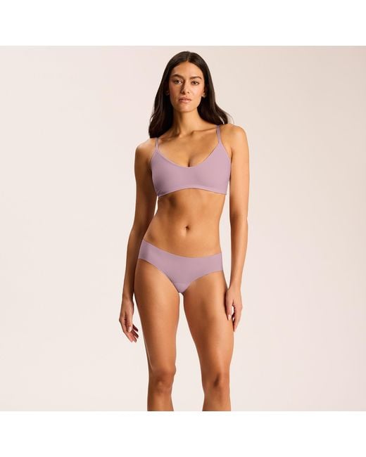 Commando Orange Butter Bralette Ultra Soft Four Way Adjustable Stretch