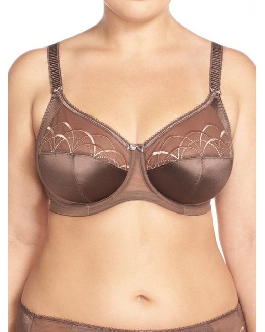 Elomi Brown Cate Bra Side Support Full Cup Underwired