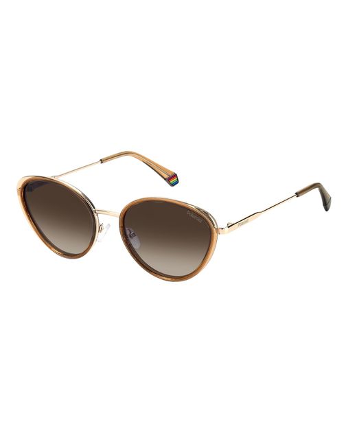 Polaroid Brown Sunglasses 56/19/145 Mm Plastic