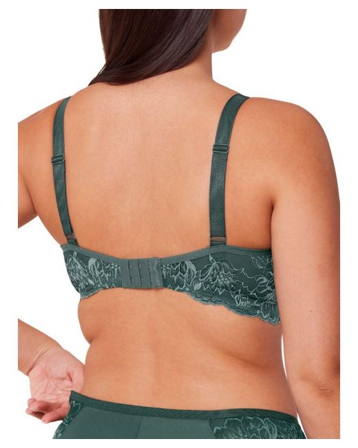 Triumph Green Amourette Charm High Apex Bra