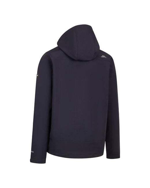 Trespass Blue Alwero Softshell Hybrid Jacket (Dark Flint) for men