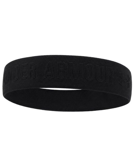 Under Armour Black Grip Headband