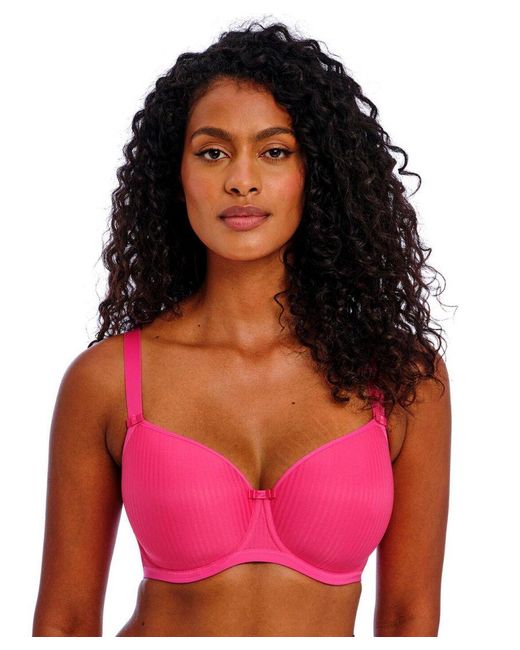 Freya Red Idol Moulded Balcony T Shirt Bra