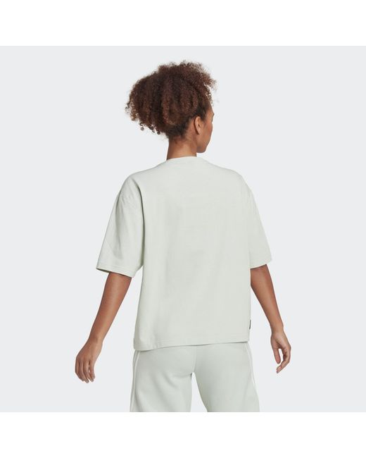 Adidas Gray Future Icons Badge Of Sport Tee