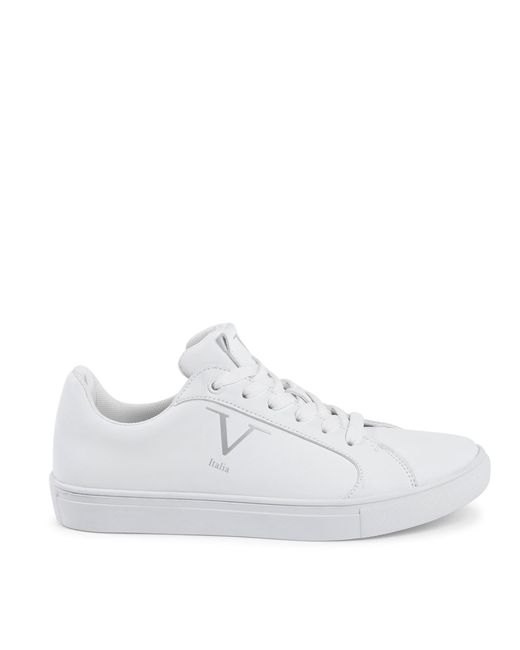 Versace 19.69 Abbigliamento Sportivo White V Sneaker Snk 001 W Leather