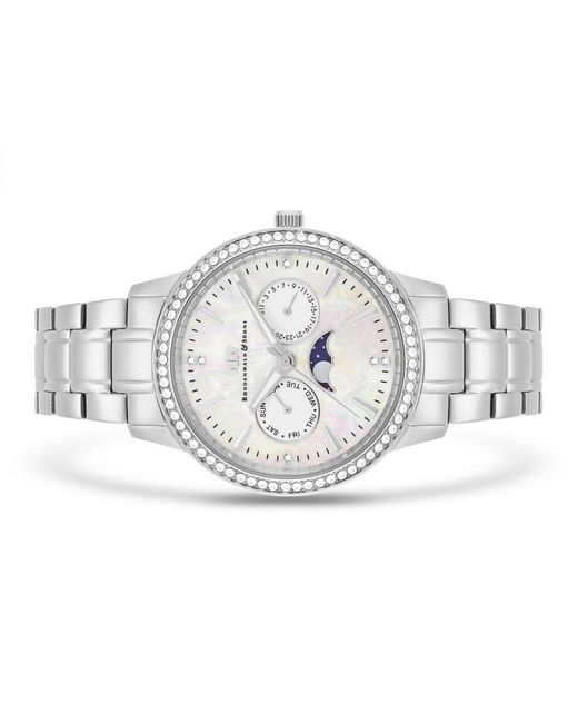 Rhodenwald & Söhne Metallic Stainless Steel Watch 38,0Mm