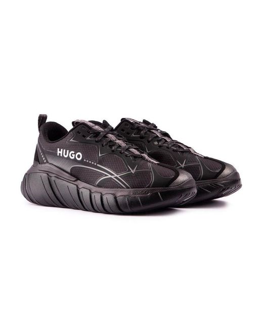 HUGO Black Xeno Trainers for men