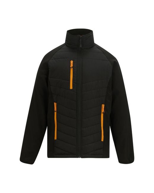 Regatta Black Full Zip Padded Jacket Pop) for men