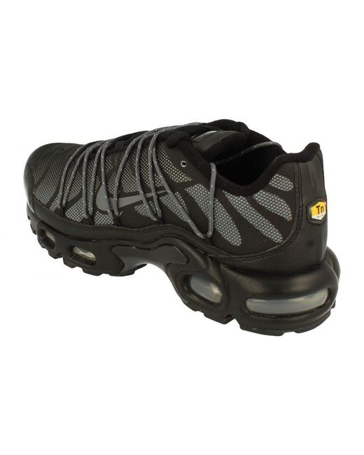 Nike Black Air Max Plus Lace Flh Trainers