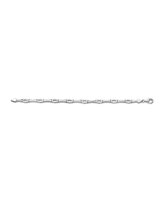 Orphelia Black 925 Sterling Set: Chain + Bracelet
