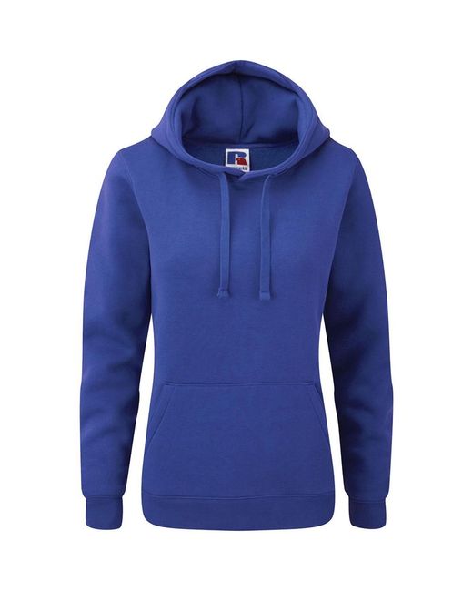 Russell Blue Premium Authentic Hoodie (3-Layer Fabric) (Bright Royal)