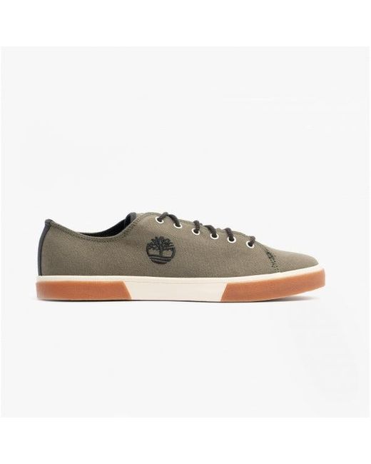 Timberland Brown Union Wharf Ek+ Canvas Trainers Dark for men