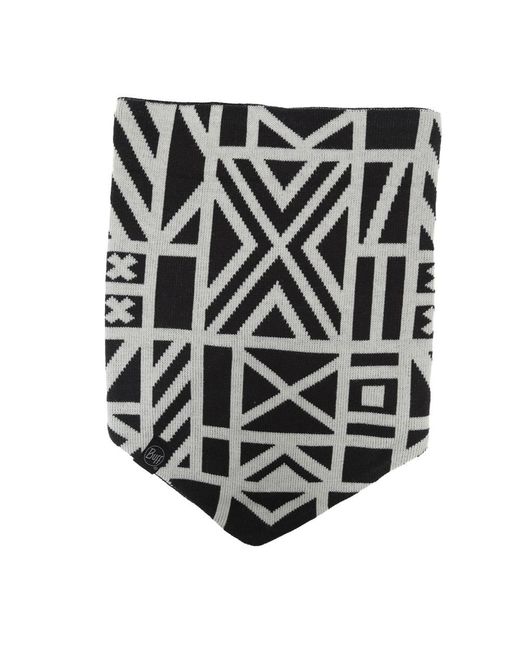 Buff White Knitting And Fleece Bandana 26000