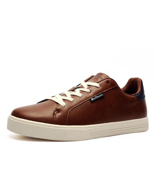 Ben Sherman Brown Original Chase Trainers for men