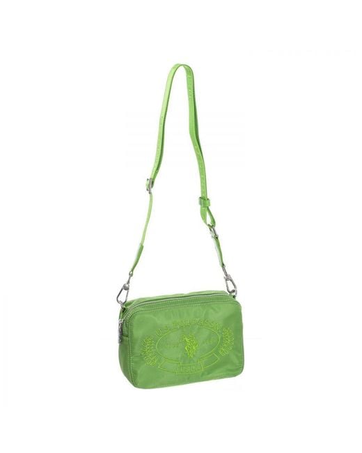 U.S. POLO ASSN. Green Crossbody Bag Beupa5091Wip