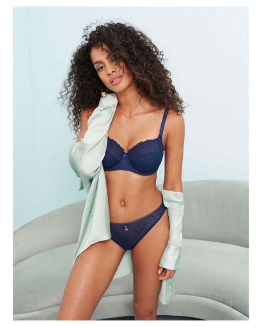 Freya Blue Catwalk Underwired Side Support Bra