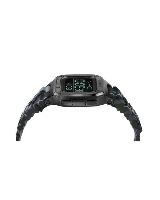 Philipp Plein Black Hyper $Hock Watch Pwhaa1822 Silicone