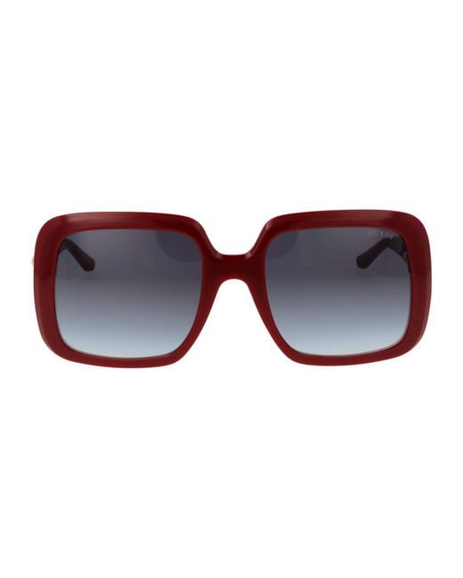 Guess Red Gu00161 5666B 56 66B Sunglasses