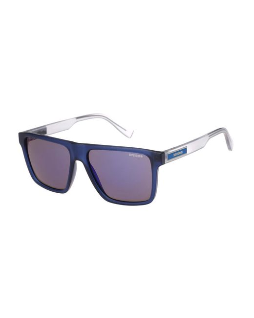 Superdry Purple Rectangle Matte Crystal Cobalt Sds-5046 for men