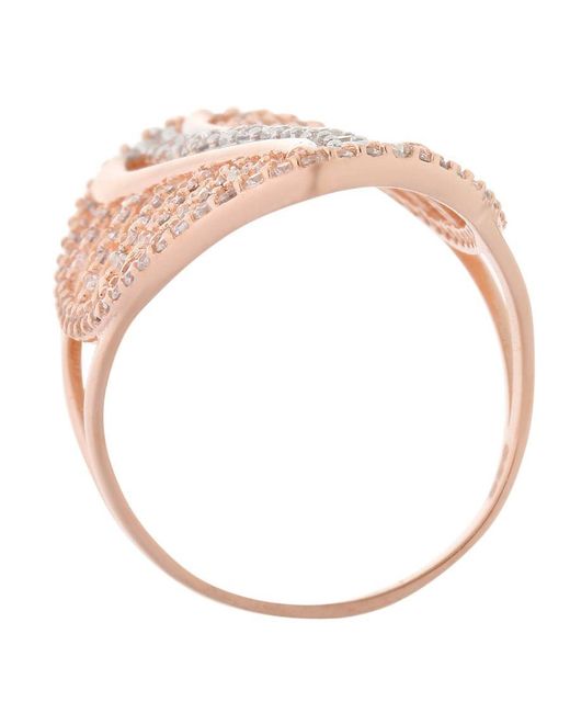 Orphelia Pink 925 Sterling Ring