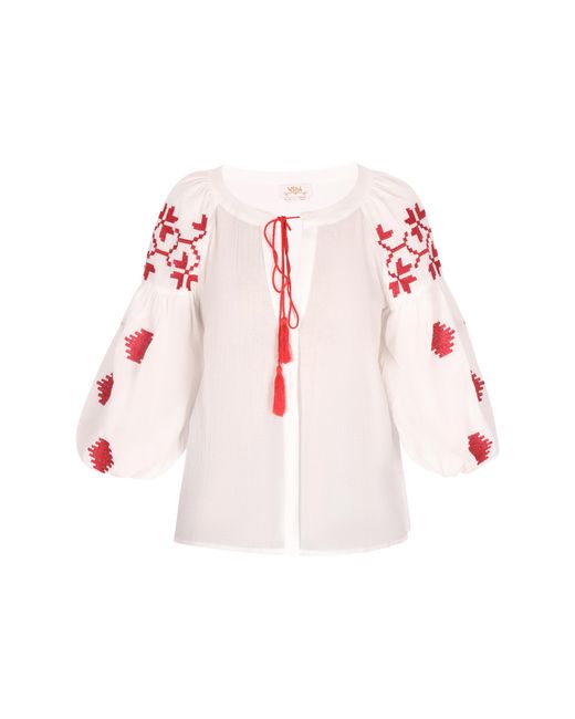 Usha Blouse in het Pink