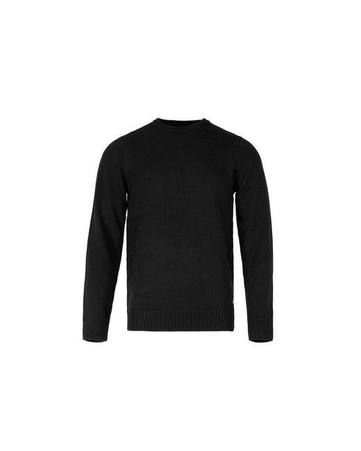 Firetrap Black Galaxade Knitted Sweatshirt for men