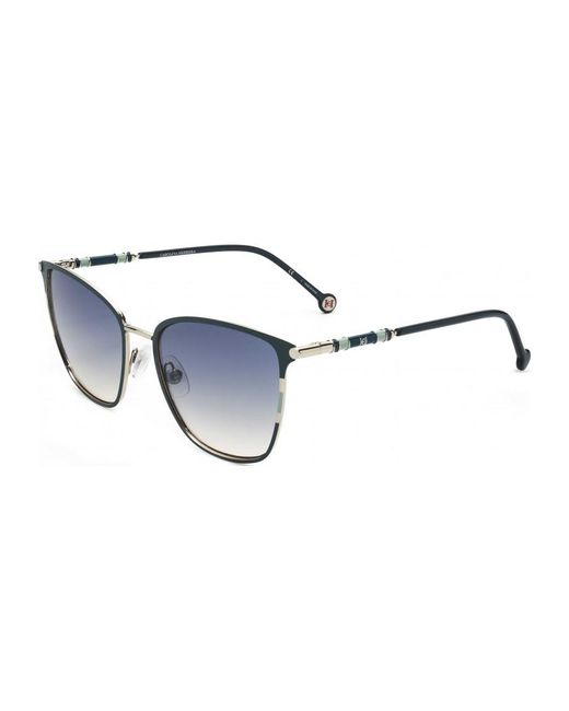 Carolina Herrera Blue Ch0030 56 S Pef Sunglasses