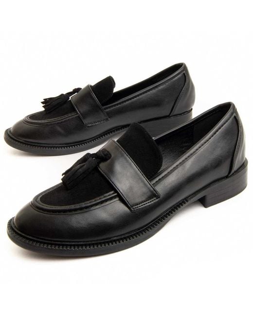 Montevita Black Moccasins Moccavita18
