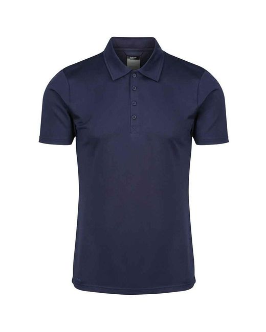 Regatta Blue Honestly Made Recycled Polo Shirt for men