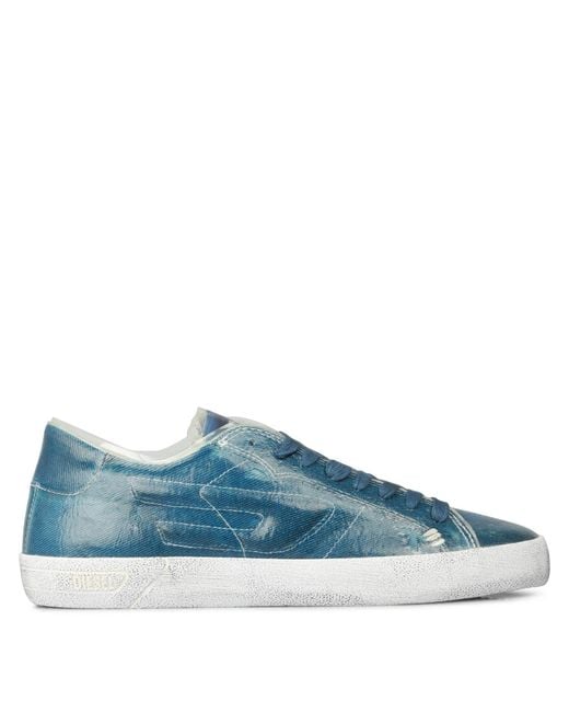 DIESEL Blue S Leroji Low for men