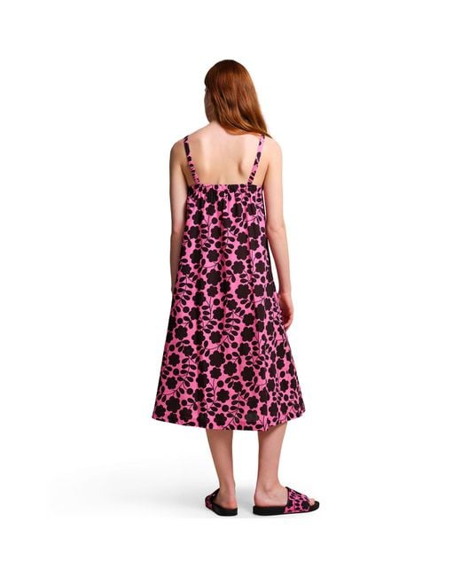 Regatta Red Orla Kiely Summer Sleeveless Sun Dress