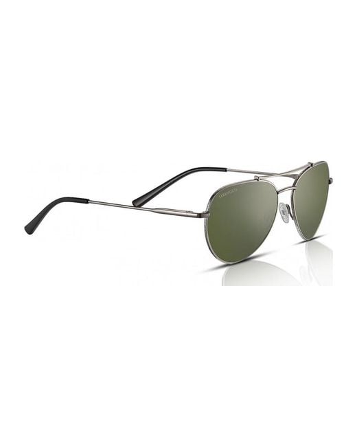 Serengeti Gray Ss599002-S 58 Pete Sunglasses