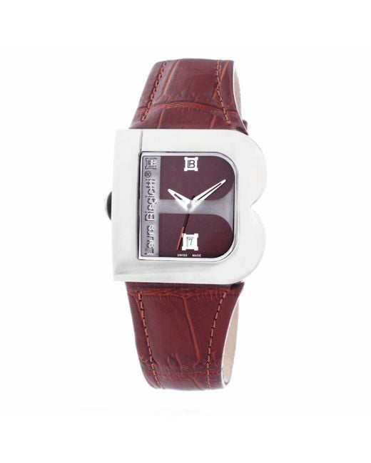 Laura Biagiotti Red Ladies Watch Quartz Stainless Steel