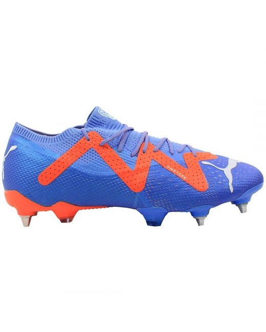 PUMA Blue Future Ultimate Low Mxsg Football Boots for men