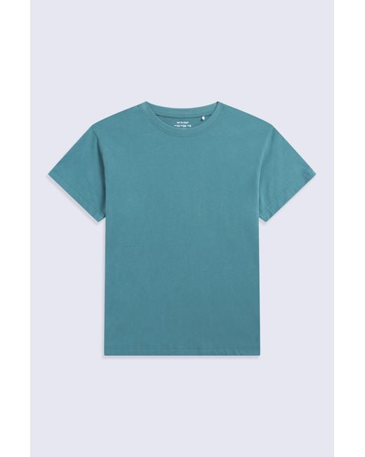 Mountain Warehouse Blue 'Idol' T-Shirt Cotton Relaxed Fit Comfy Casual Tee