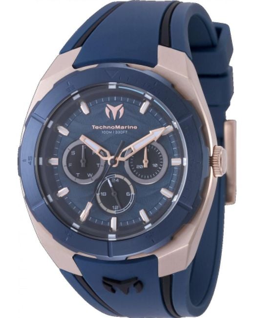 TechnoMarine Blue Tm-125030 Cruise Watch for men