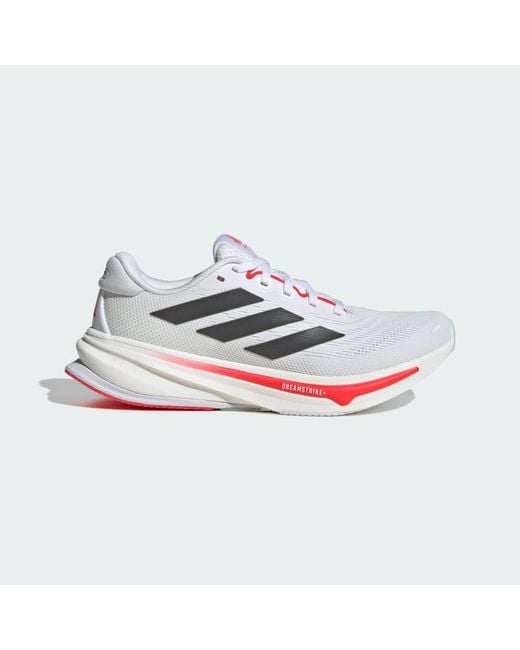 Adidas Originals White Supernova Rise 2 Running Shoes